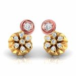 Ear Decor Diamond Earring In Pure Gold By Dhanji Jewels
