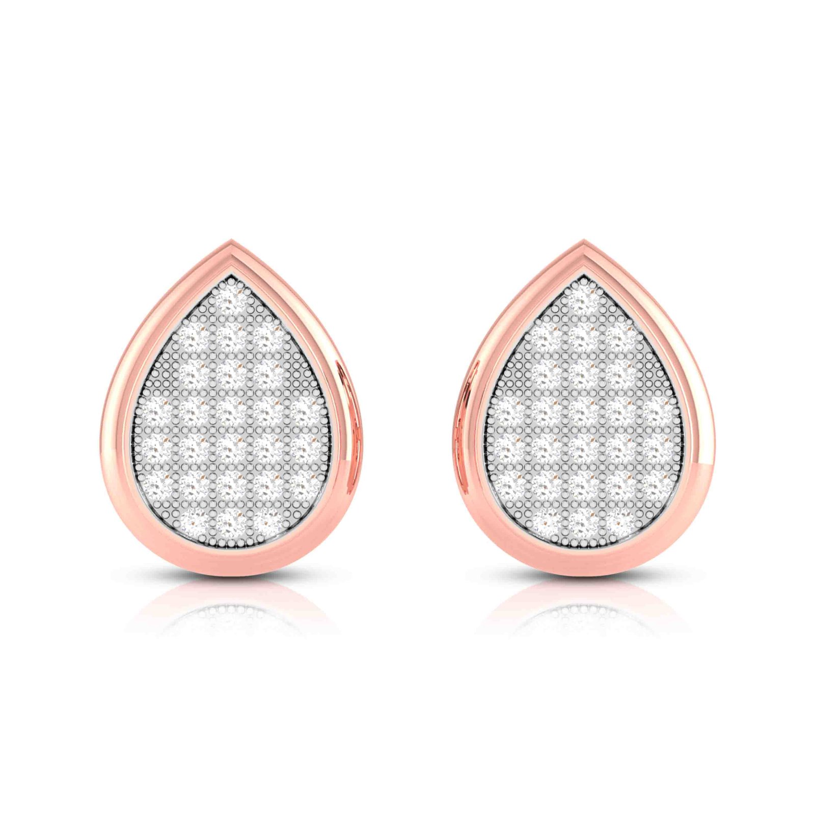 Raindrop Diamond Earring In Pure Gold By Dhanji Jewels