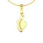 Encouraging Turtle Diamond Pendant In Pure Gold By Dhanji Jewels
