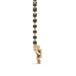 Journey Of Life Diamond Mangalsutra Pendant In Pure Gold By Dhanji Jewels