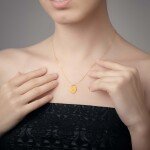 Hearty Heart Diamond Pendant In Pure Gold By Dhanji Jewels