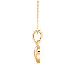 Pure Heart Diamond Pendant In Pure Gold By Dhanji Jewels