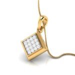 Hanging Kite Diamond Pendant In Pure Gold By Dhanji Jewels