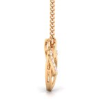 Boundless Love Diamond Pendant In Pure Gold By Dhanji Jewels