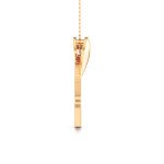 Fancy L.O.V.E Diamond Pendant In Pure Gold By Dhanji Jewels