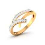 Wild Love Diamond Ring In Pure Gold by Dhanji Jewels