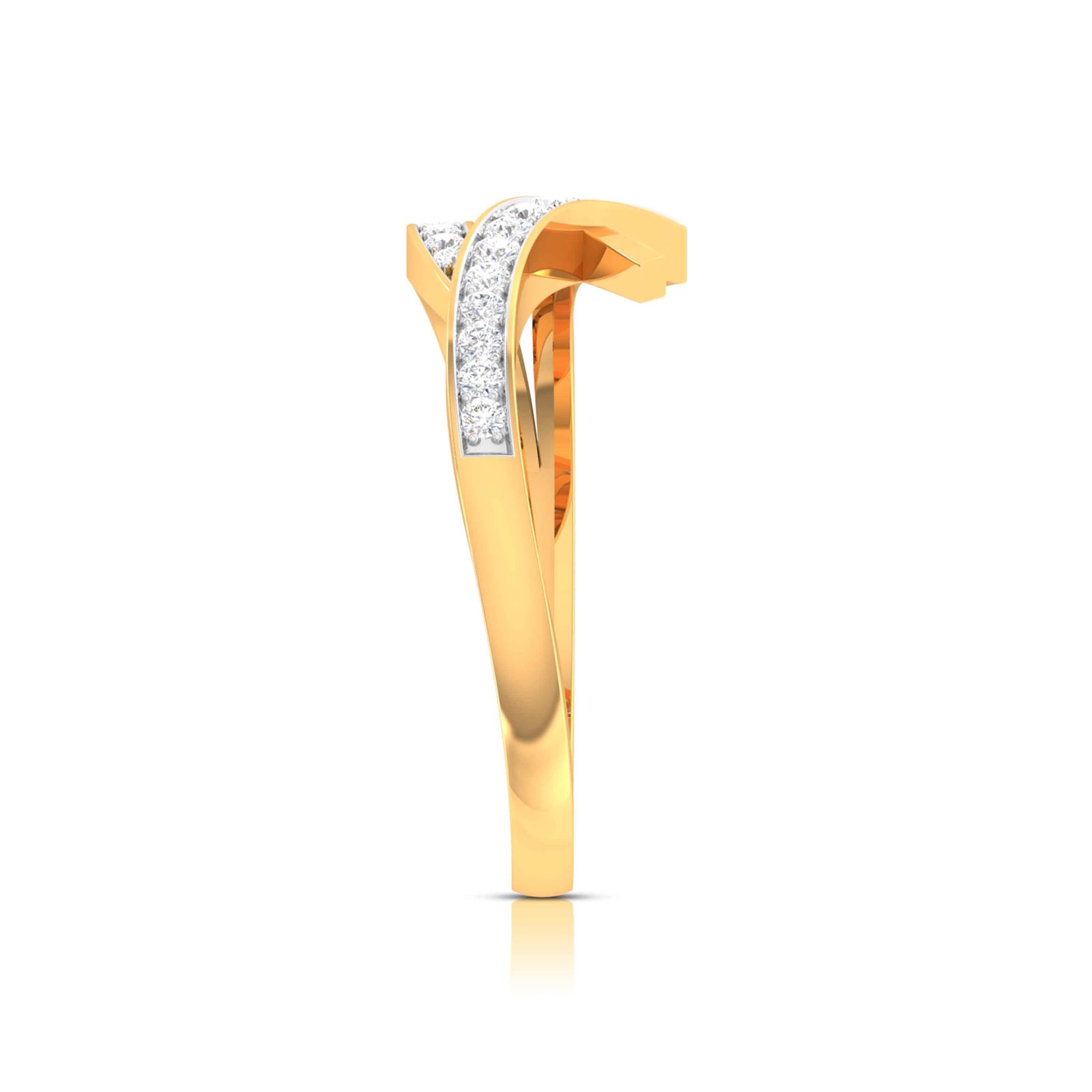 Wild Love Diamond Ring In Pure Gold by Dhanji Jewels