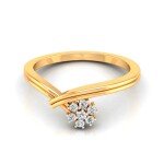 Craving Love Diamond Ring In Pure Gold By Dhanji Jewels