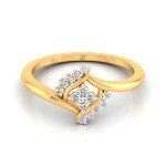 Blush Of Beauty Diamond Ring In Pure Gold By Dhanji Jewels