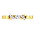 Superior Love Diamond Ring In Pure Gold By Dhanji Jewels