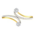 Fabulous Love Diamond Ring In Pure Gold By Dhanji Jewels